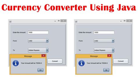 currency converter java